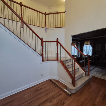 New Hope Kitchen Painting Railings Trim