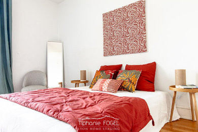Idées déco pour une chambre moderne.