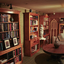 basement library