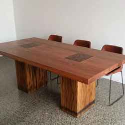 Recycled Timber Tables - Table Tops And Bases