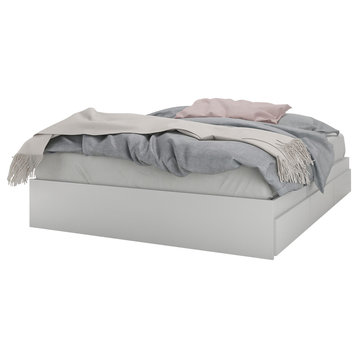Nexera 3-Drawer Bed, White, Queen
