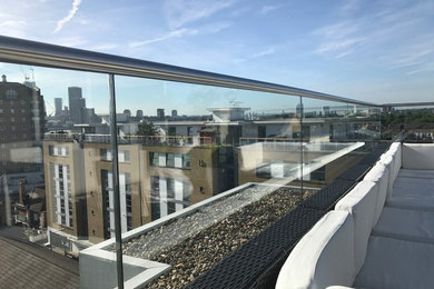 Limehouse  - Penthouse Terrace - Frameless Balustrade