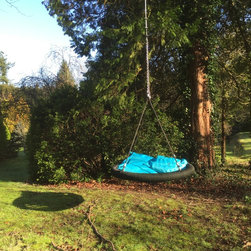 Nest Swing suspended group swing by Treehouse Life Ltd. - Garden Swing Seats