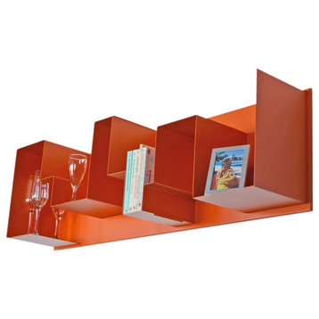 Shelf Radius One, Orange