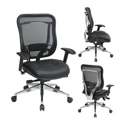 Executive High Back Leather Office Chair - Office Chairs