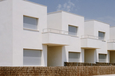 Inspiration for a mediterranean exterior home remodel in Barcelona