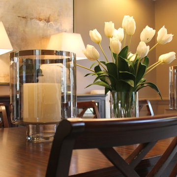 Modern Glam Dining Room- Rose T. Bien-Aime
