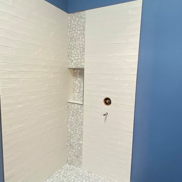 Beautiful Tile and Stone Bathroom