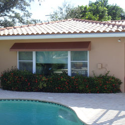 Residential Fixed Fabric Awnings - Awnings