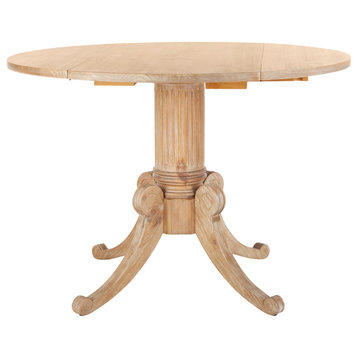 Safavieh Forest Drop Leaf Dining Table, Rustic Natural