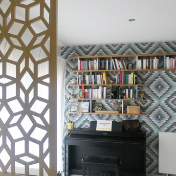Union, réaménagement et décoration d'un appartement , (94)
