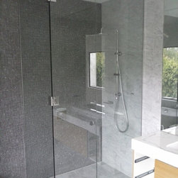 Frameless Shower Screens - Shower Heads and Body Sprays