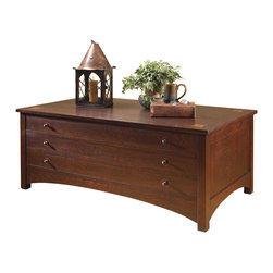 Stickley Harvey Ellis Storage Cocktail Table 89/91-743 - Coffee Tables