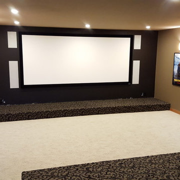 Home Theater Before, During, After