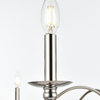 Living District Rohan 60" Chandelier in Polished Nickel