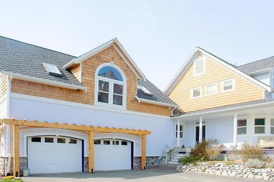 Inspiration for a contemporary home design remodel in Seattle