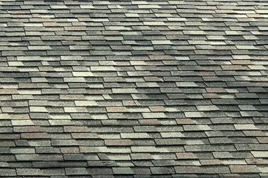 Close-up Of Roofing Installation