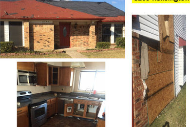 Tornado Damage, Remodeling, Before Photos