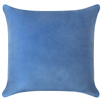 A1HC Throw Pillow Insert, Down Alternative Fill, Single, Prussian Blue, 24"x24"