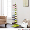 Holly and Martin Heights Book/Media Tower, Lime Green
