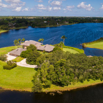 Contemporary Peninsula Property | 6007 Le Lac Road, Boca Raton, Florida