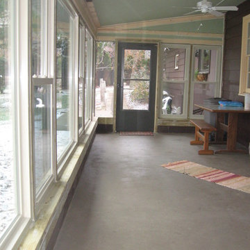 New Windows installed in sun porch