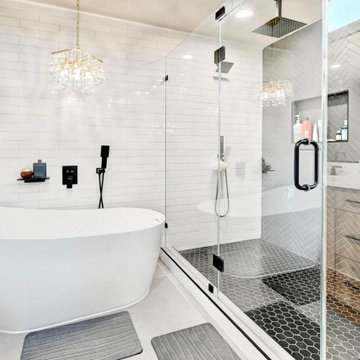 Luxury Master Bathroom Remodel - Colleyville