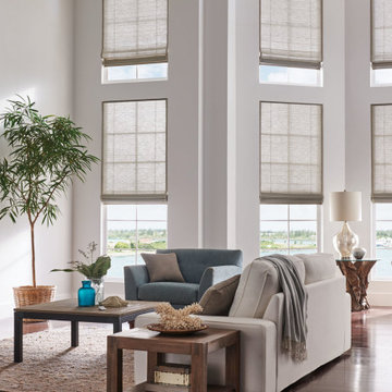 Cordless Woven shades