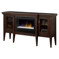Dimplex Upton Mantel Electric Fireplace Cabinet With Acrylic Ember Bed