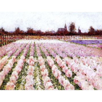 George Hitchcock Field of Flowers, 21"x28" Wall Decal Print