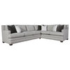 Universal Furniture Upholstery Riley Sectional Left Arm Sofa, 122"