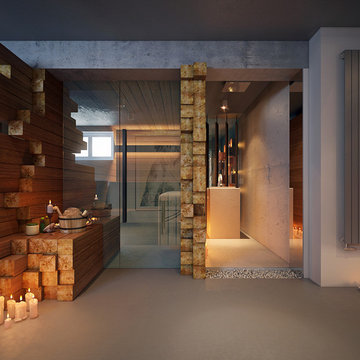 Underground Lounge in a private house