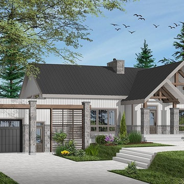 Plan de maison no. 3992-V2 de Dessins Drummond