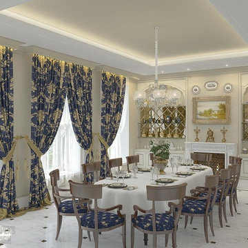 Private house interior.Classic Style.