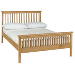 Bentley Designs - Atlanta Oak Furniture Bed, King - Atlanta Oak King Size Bed features simple clean lines and a timeless style. The range is available in natural oak options, to suit any taste. Also manufactured with intricate craftsmanship to the highest standards so you know you are getting a quality product.