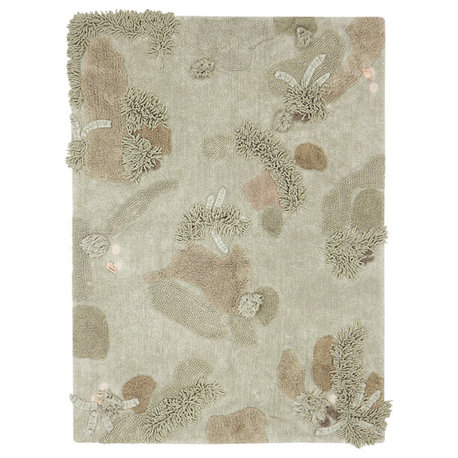 Mushroom Forest Machine Washable Play Rug