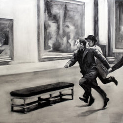 The "Puzzle Fiction" series - Paintings