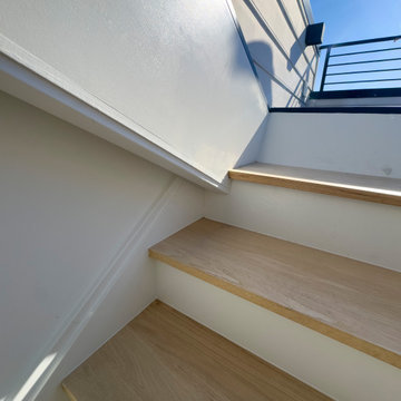 Project #145 | Modern Staircase Renovation in Victorian Townhouse