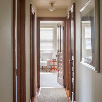 100 % Swedish Vinyl Runner, KATIE Chevron Beige, South Dartmouth, MA