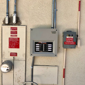 Generac Gas Generator - HOME BACKUP GENERATOR - Cretified Installation