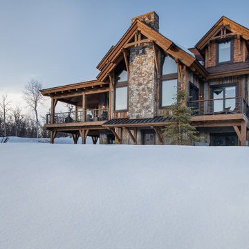 TIMBER FRAME HOME STEAMBOAT SPRINGS, CO