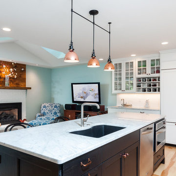 Transitional Rustic Redesign in Plymouth, Michigan
