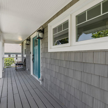 Beautiful Front Porch Renovation in Middle River