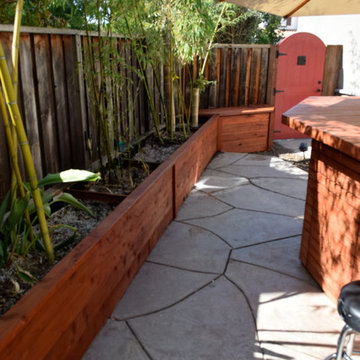 San Ramon Pool equipment cover and gate