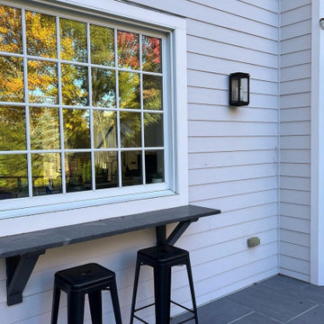 Scarsdale Terrace area and firepit