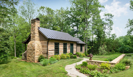 Tour a Relocated Log Cabin in Virginia Horse Country