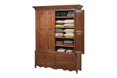 Country French Armoire / Wardrobe