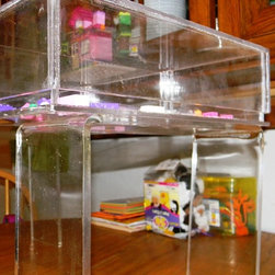 Lego / Craft table, great for kids - Kids Storage Benches And Toy Boxes