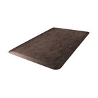 WellnessMats Linen Collection Premium Anti-Fatigue Mat, Antique Dark, 3