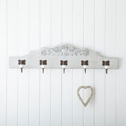 french painted hook rack - Wall & Coat Hooks
